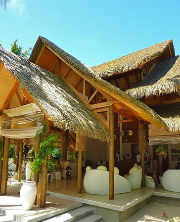 棕櫚葉型茅草屋面系統(tǒng)解決方案 棕櫚葉型茅草屋面系統(tǒng)解決方案